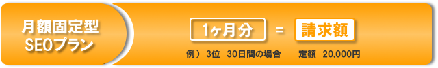 月額固定型の図